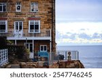 A beautiful sea view cottage captured on Canon 7D Mark II in the stunning Robin Hood