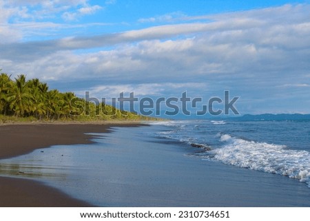 Beautiful seascape on the Palosecobeach,  Pacificocean 