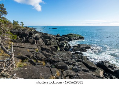 A Beautiful Seascape In Sooke, Vancouver Island, Canada