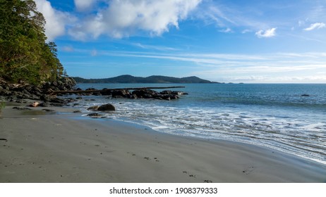 A Beautiful Seascape In Sooke, Vancouver Island, Canada