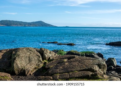 A Beautiful Seascape In Sooke, Vancouver Island, Canada