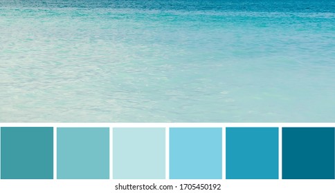 Ocean Color Palette High Res Stock Images Shutterstock