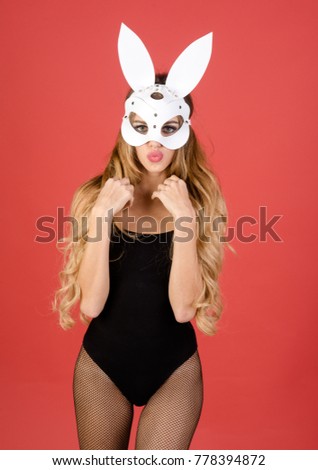 Beautiful Seductive Woman In Sexy Lingerie And In Bunny Mask Hot And Sexy Fashion Portrait Beautiful Seductive Woman In Sexy Lingerie And In Bunny Mask Hot And Sexy Fashion Portrait