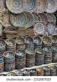 Beautiful Set Of Colourful Crockery