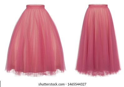 skirt in chiffon