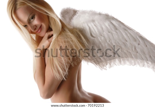 Hot Naked Women With Angle Wings