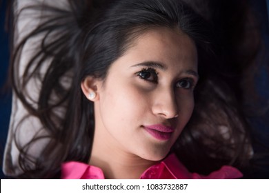 Beautiful Sexy Girl Lying Down Stock Photo 1083732887 Shutterstock