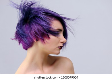 Hair Violet Images Stock Photos Vectors Shutterstock