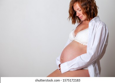Fruitful etc spouse Beautiful Sexy Happy Pregnant Woman Dressed Stock Photo 1575172183 |  Shutterstock