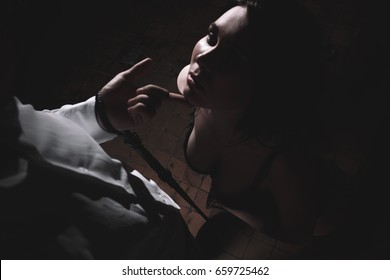 Beautiful Sexy Woman Slave Collar Bdsm Stock Photo Shutterstock