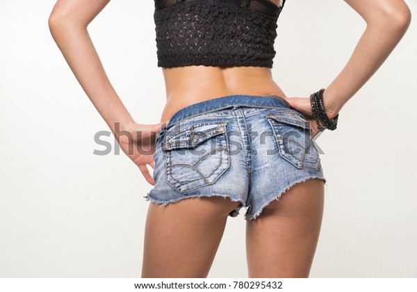 sexy denim short shorts