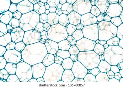 Beautiful shapped lattice formed by many cubes  - Powered by Shutterstock