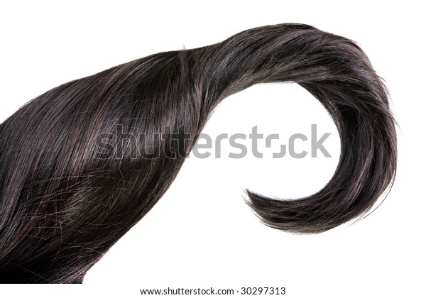 Beautiful Shiny Healthy Hair Texture Stock Photo Edit Now 30297313