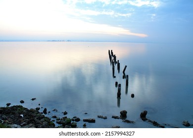 A Beautiful Shot Of Calm Sarasota Bay