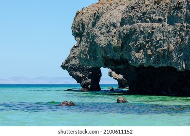 A Beautiful Shot Of Espiritu Santo Island In Mexico