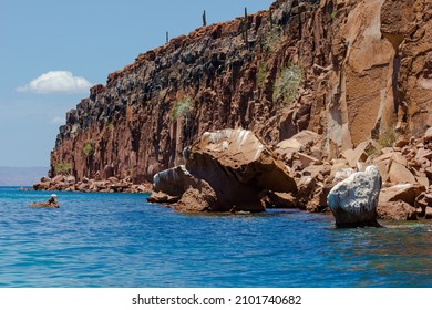 A Beautiful Shot Of Espiritu Santo Island In Mexico