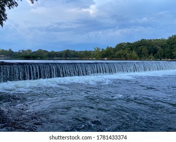 Beautiful Shot Of The James River.