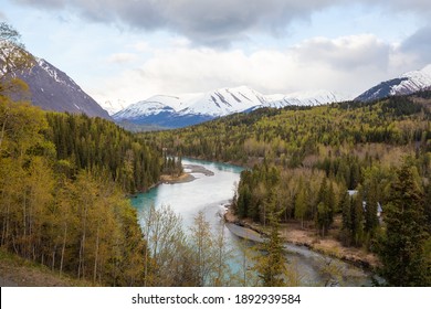 A Beautiful Shot Of The Kenai River, Alaska