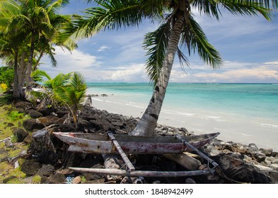 A Beautiful Shot Of Papua, Savaii, Samoa