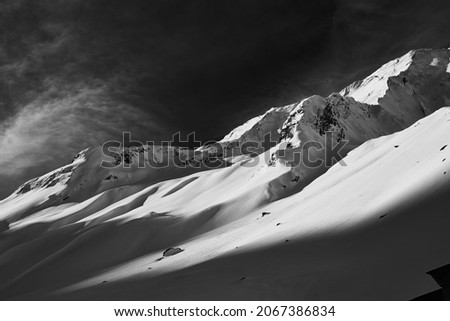 Similar – lonely mountain hut in the middle of nowhere I