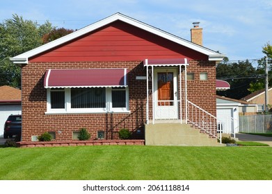 Beautiful Single Family Brick Bungalow Home In Midwest USA