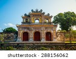 Beautiful site of Citadel in Hue, Vietnam. Citadel in Hue is enlisted in UNESCO World Heritage Sites. Travel photography for Southeast Asia.