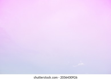 Beautiful sky and cloud pastal background .