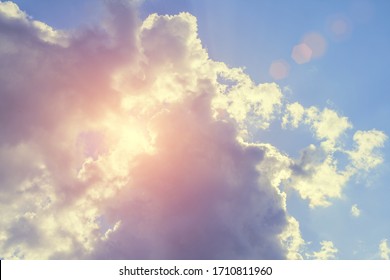 Beautiful sky with clouds and sunlight - Powered by Shutterstock