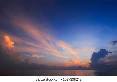 Beautiful sky on twilight time  - Shutterstock ID 1089308243