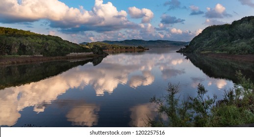Beautiful sky reflection