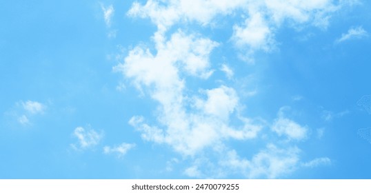 Hermoso cielo en verano