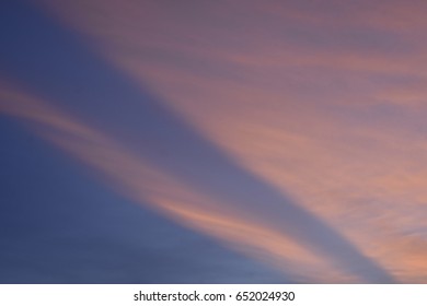 Beautiful sky with white cloud. Background.