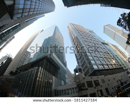 Similar – Image, Stock Photo skyscrapers Architecture