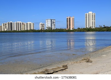 The Beautiful Skyline Of Singer Island, Florida