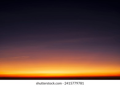 Beautiful skyline in sunrise over mountains - Powered by Shutterstock