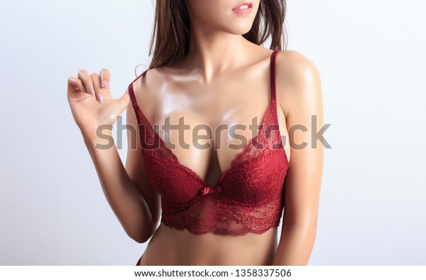 Beautiful Slim Body Woman Studio Isolated Stock Photo Edit Now