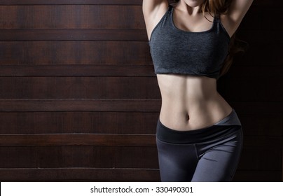 Beautiful Slim Woman Body