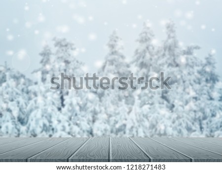 
Beautiful snow background and Christmas time Merry Christmas and happy new year
