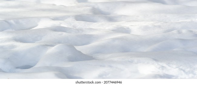 Beautiful Snow Texture. Snowflakes Take A Variety Of Forms, The Main Ones Being Plates, Needles, Pillars And Frost. Since It Accumulates In The Snow Cover, It Can Blow Away Drifts.