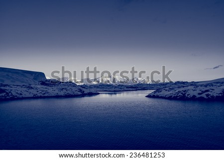 Image, Stock Photo Svolvær, Lofoten Tourism