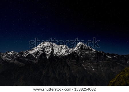 Similar – Image, Stock Photo Innsbrucker Nordkette in Winter