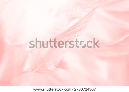 Beautiful soft pink feather pattern texture background
