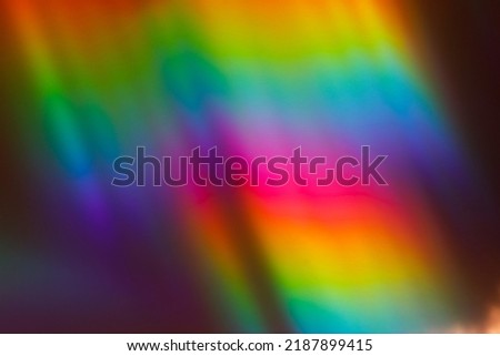 Beautiful spectral gradient of sunlight on the wall. Stock foto © 