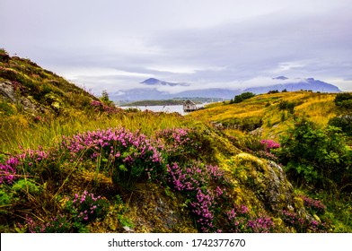 Beautiful Spring Landscape Of Norway,Scandinavia.