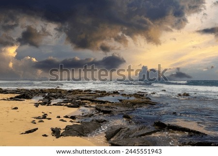 Similar – Image, Stock Photo sunset, again.