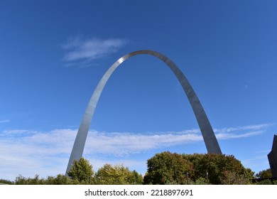 The Beautiful St. Louis Arch In Missouri 