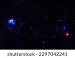 Beautiful starry background. Elements of this image furnished NASA. High quality photo