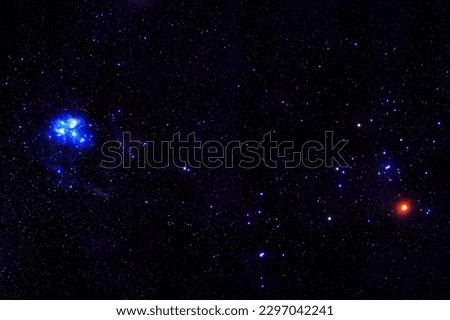 Beautiful starry background. Elements of this image furnished NASA. High quality photo