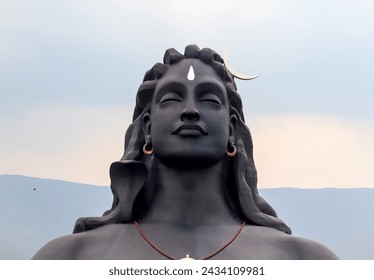Beautiful Statue of Adiyogi Shiva.
