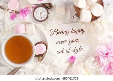 Tea Time Quotes Stock Photos Images Photography Shutterstock